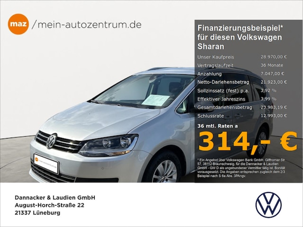 Volkswagen Sharan Comfortline 1.4 TSI