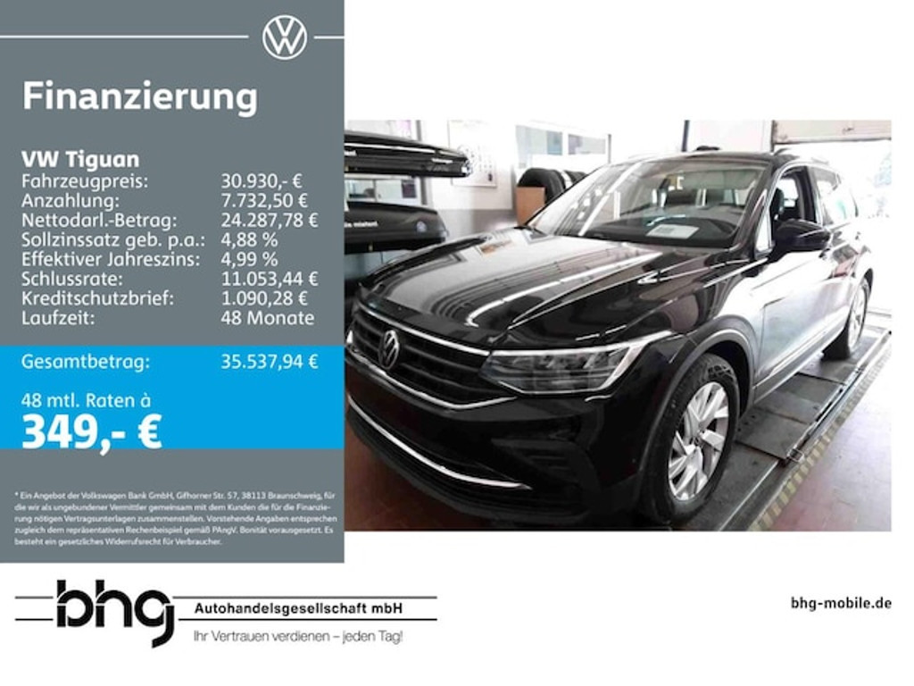 Volkswagen Tiguan 4Motion DSG Life 2.0 TDI