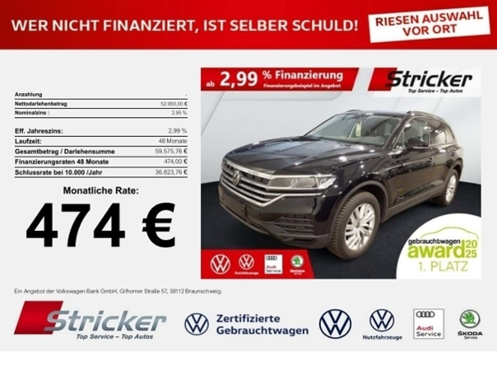 Volkswagen Touareg 3.0 V6 TDI