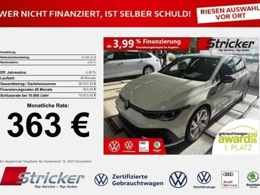 Volkswagen Golf DSG GTI Style 2.0 TSI