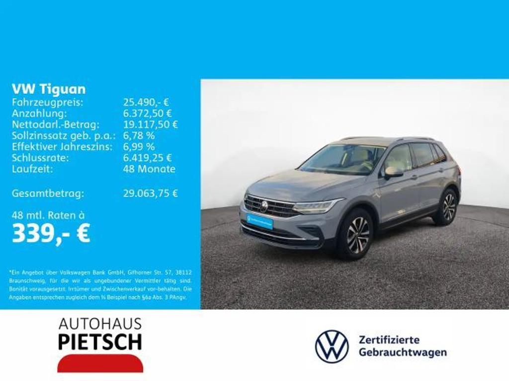 Volkswagen Tiguan Life 1.5 TSI