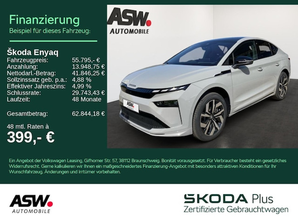 Skoda Enyaq Sportline Coupe