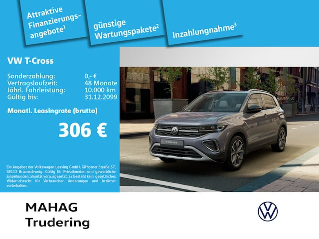 Volkswagen T-Cross DSG Style 1.0 TSI IQ.Drive