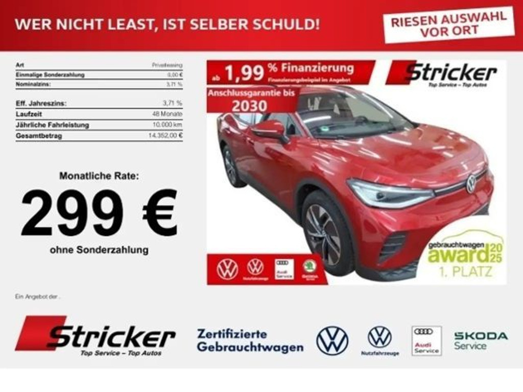 Volkswagen ID.4 52 KWh IQ.Drive Pure