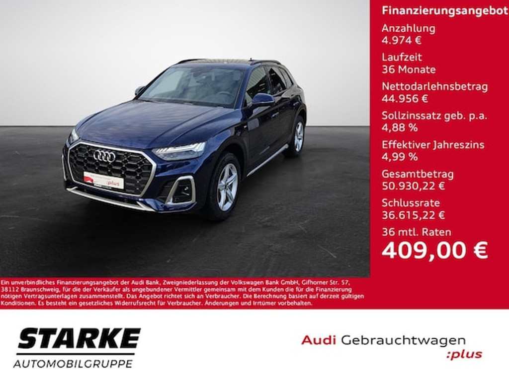 Audi Q5 Quattro S-Line S-Tronic 40 TDI