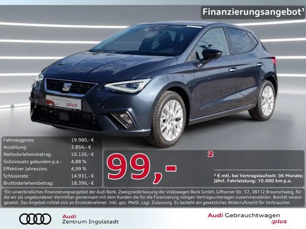 Seat Ibiza FR-lijn 1.0 TSI
