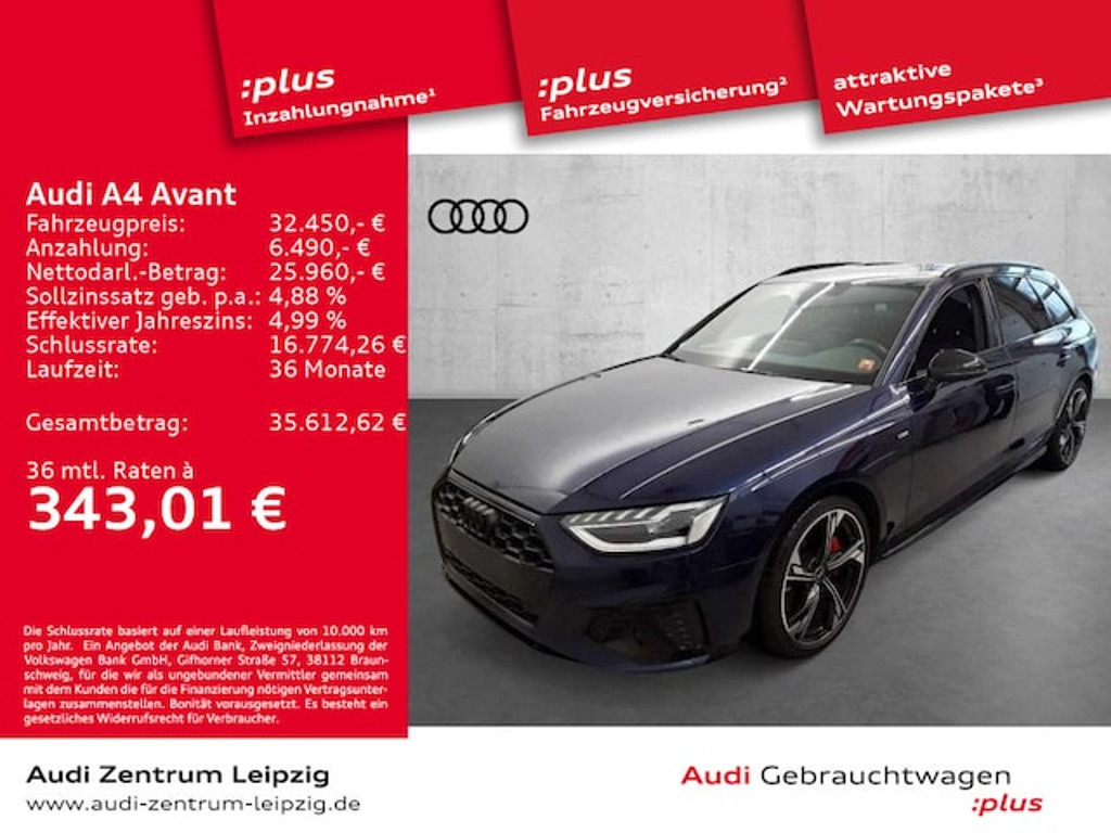 Audi A4 Avant S-Line S-Tronic 40 TDI