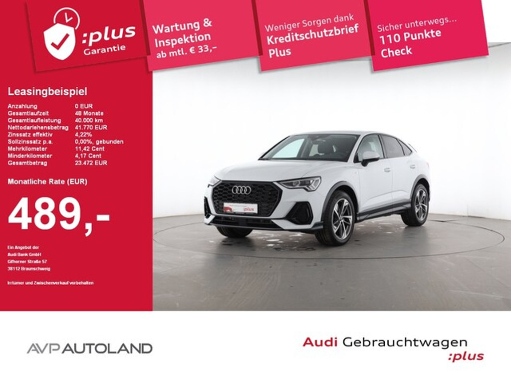 Audi Q3 Sportback S-Line S-Tronic 35 TFSI