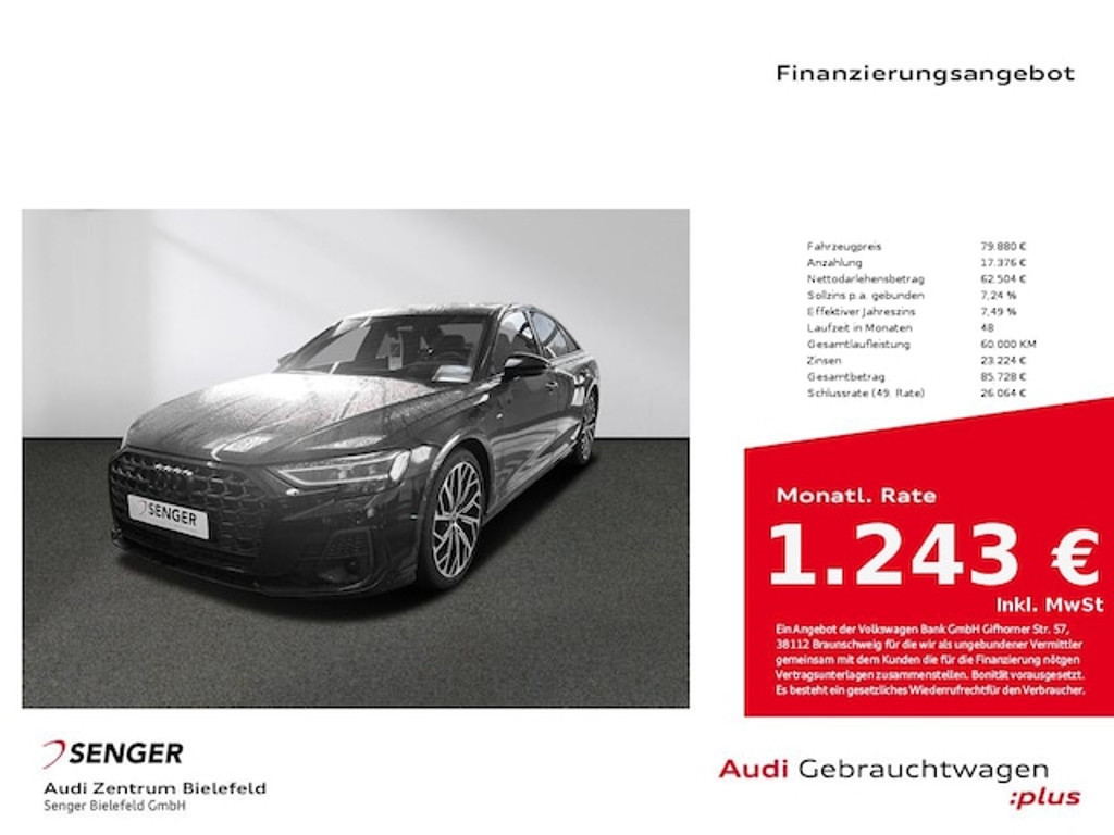 Audi A8 Quattro 50 TDI