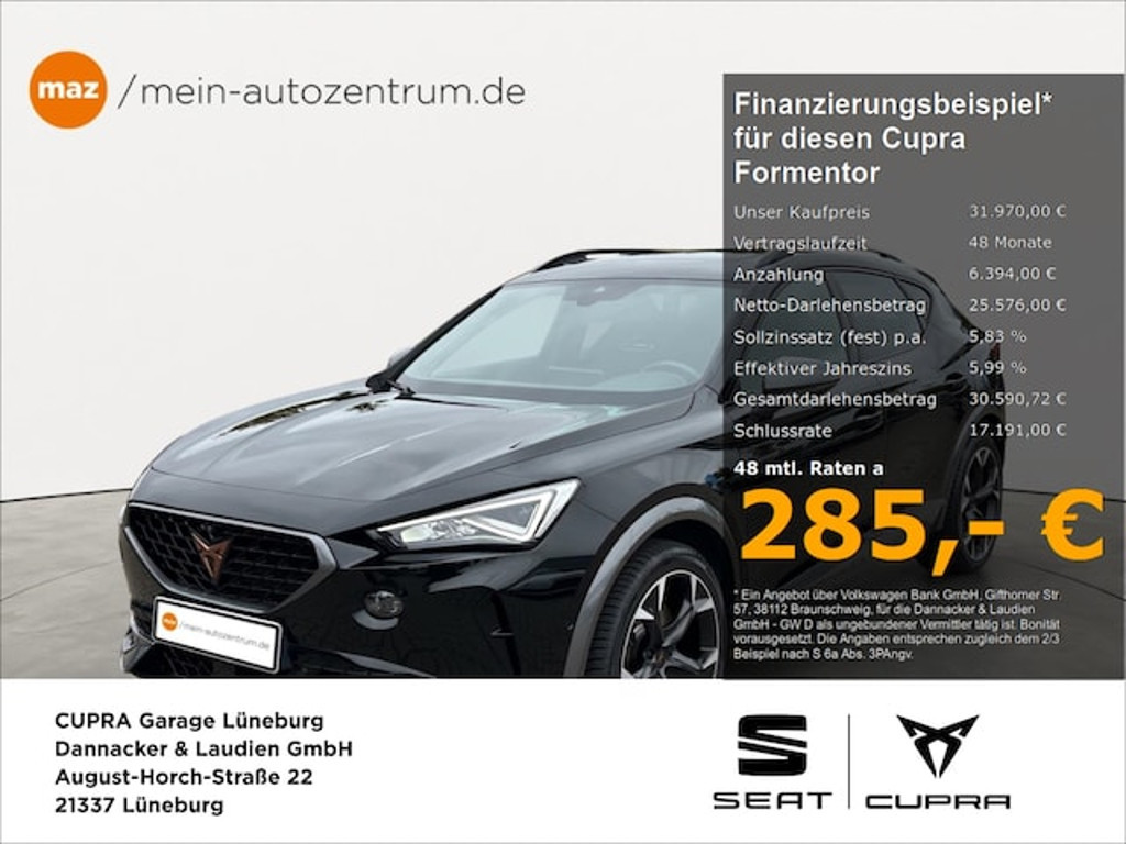 Cupra Formentor 4Drive 2.0 TSI VZ