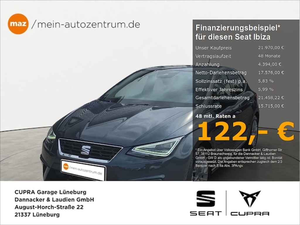 Seat Ibiza FR-lijn 1.0 TSI