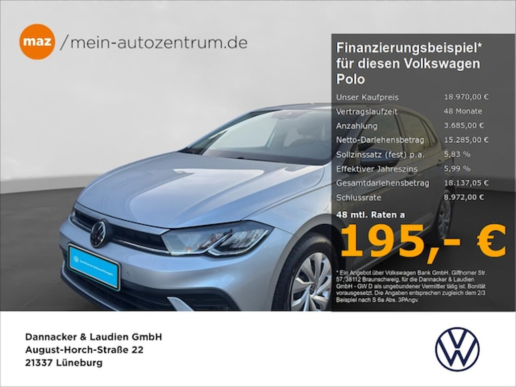 Volkswagen Polo Life 1.0 TSI