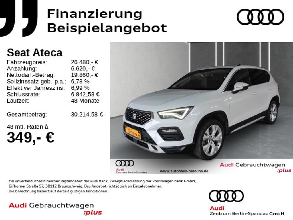 Seat Ateca 2.0 TDI DSG