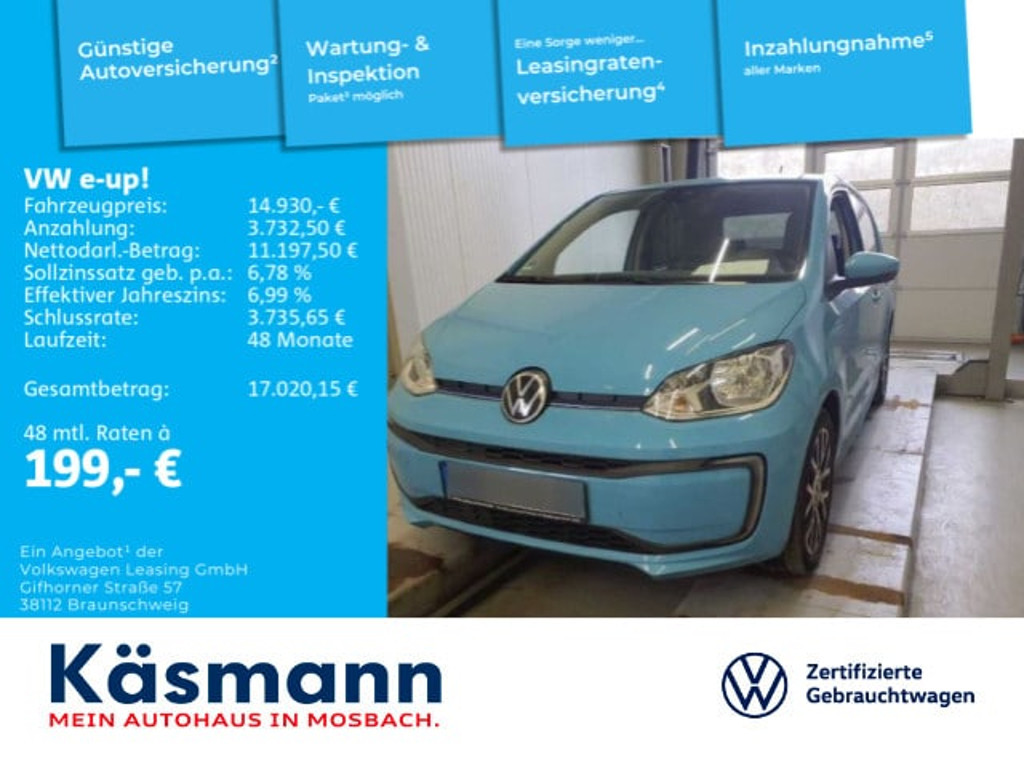 Volkswagen e-up! Style Plus