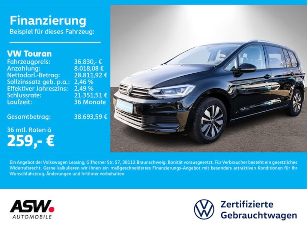 Volkswagen Touran DSG 2.0 TDI
