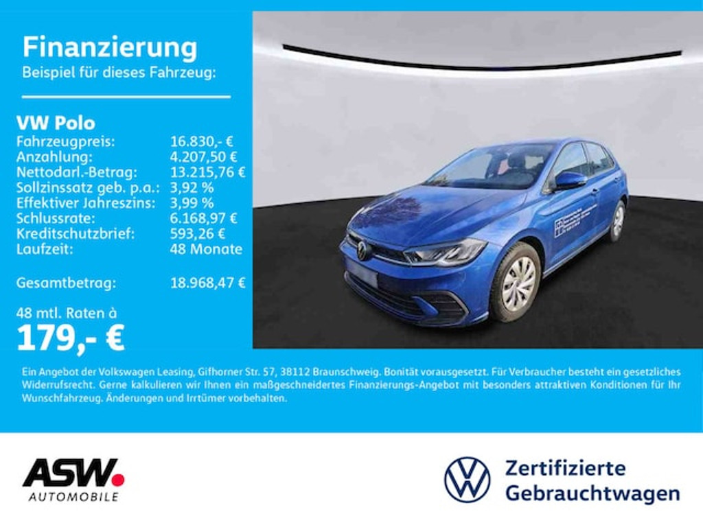 Volkswagen Polo Life 1.0 MPI