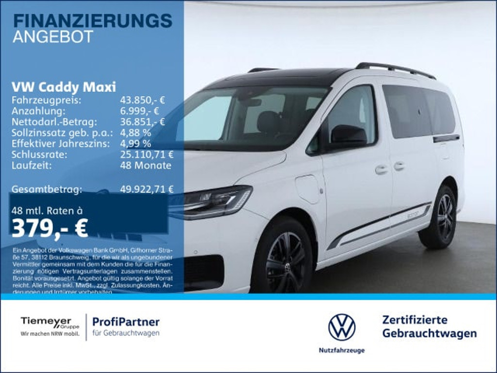 Volkswagen Caddy eHybrid Maxi