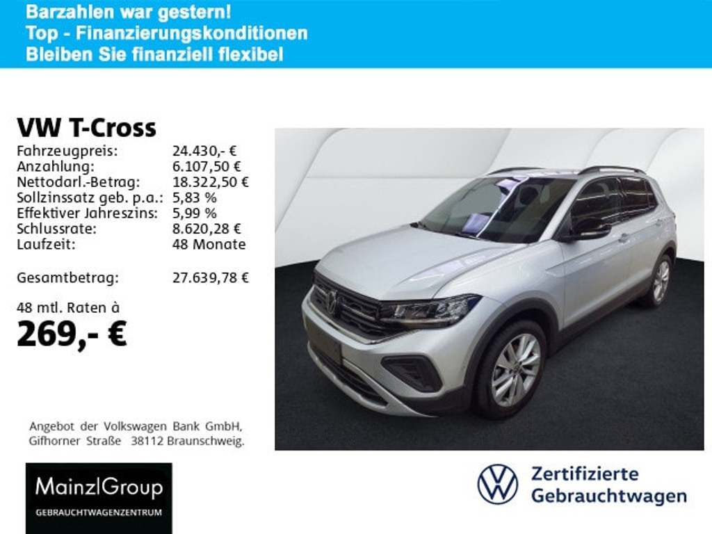 Volkswagen T-Cross DSG 1.0 TSI