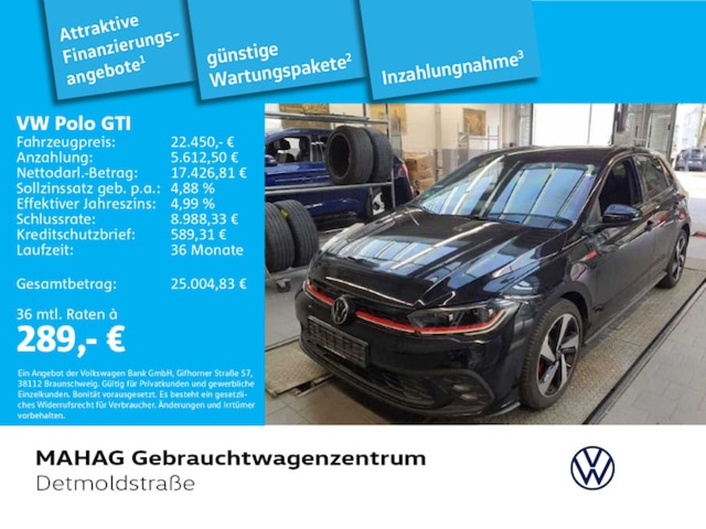 Volkswagen Polo GTI IQ.Drive 2.0 TSI