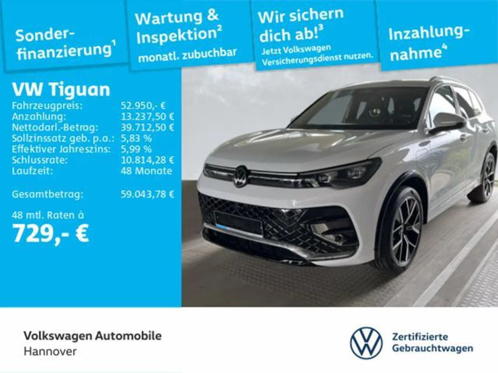Volkswagen Tiguan DSG R-Line eHybrid 1.5 TSI IQ.Drive