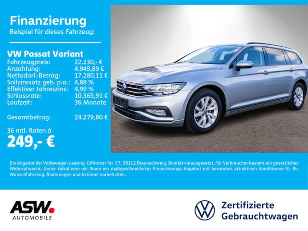 Volkswagen Passat DSG Variant 2.0 TDI