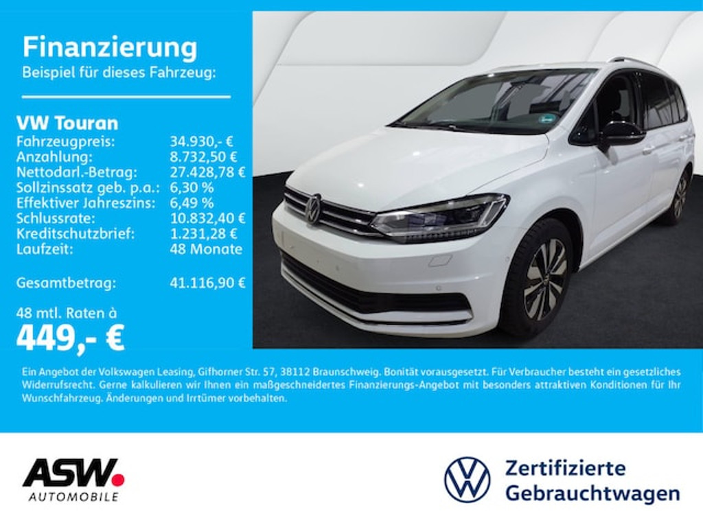 Volkswagen Touran DSG 2.0 TDI