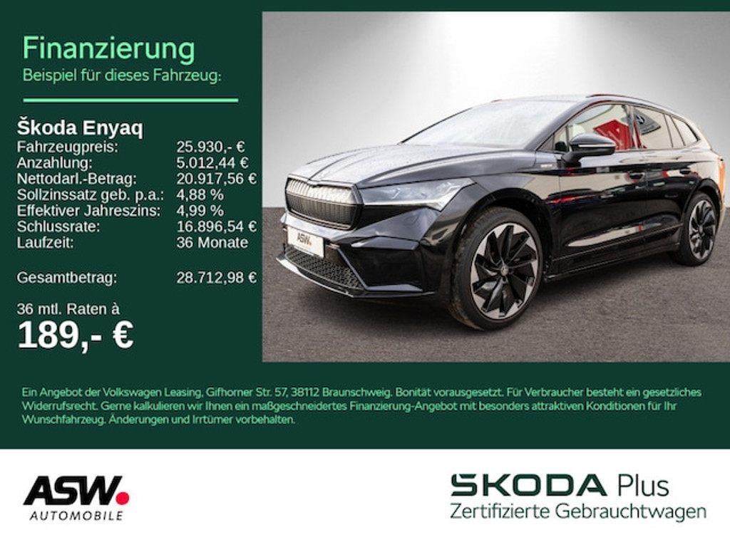 Skoda Enyaq Sportline iV 60