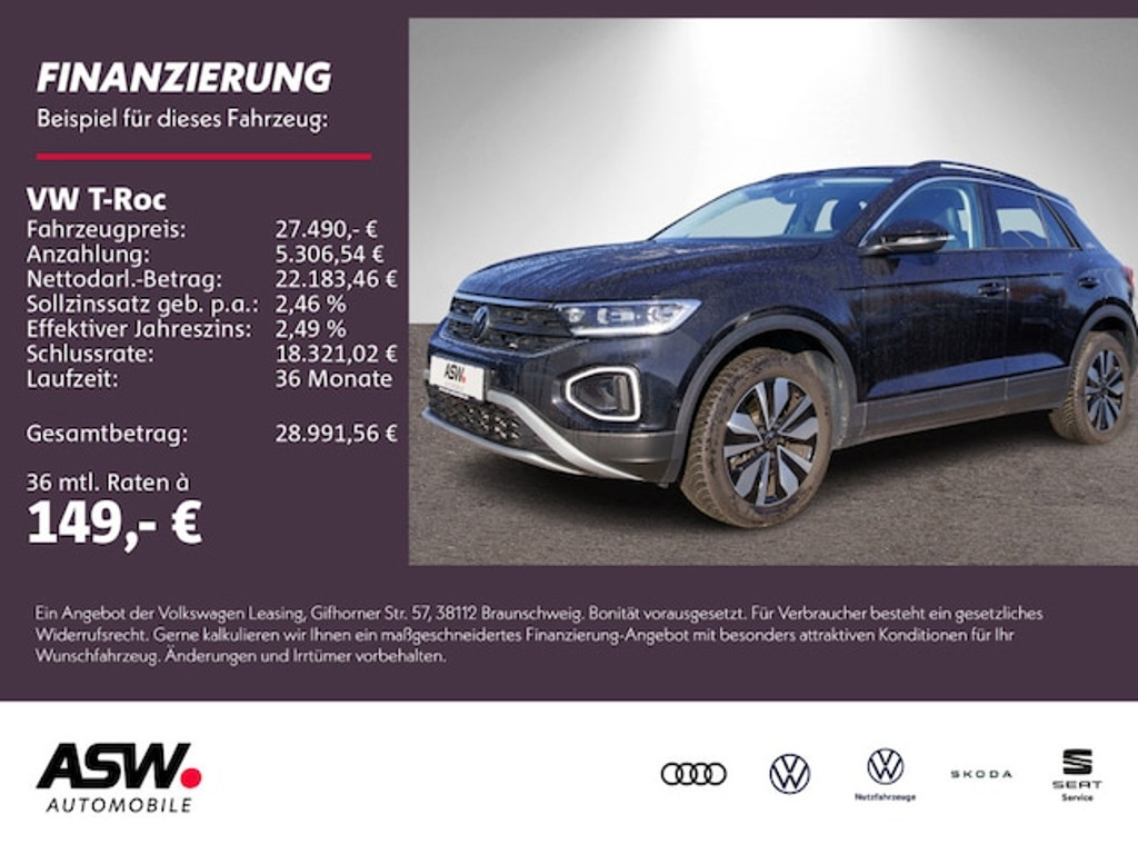 Volkswagen T-Roc DSG 2.0 TDI