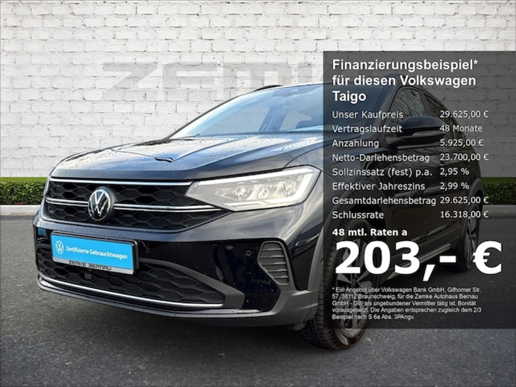 Volkswagen Taigo DSG 1.0 TSI