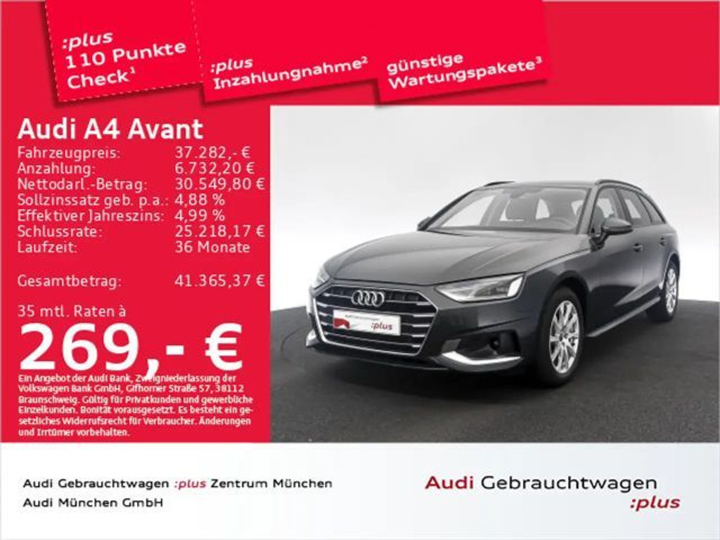 Audi A4 S-Tronic 40 TDI