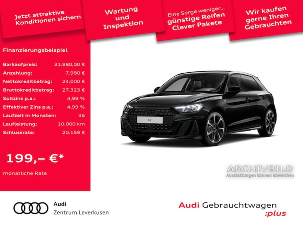 Audi A1 Sportback S-Line S-Tronic 35 TFSI