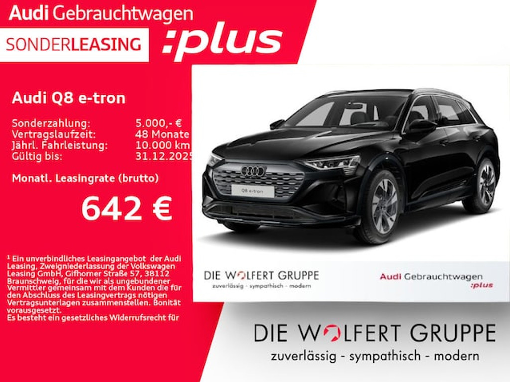 Audi Q8 e-tron Quattro 55