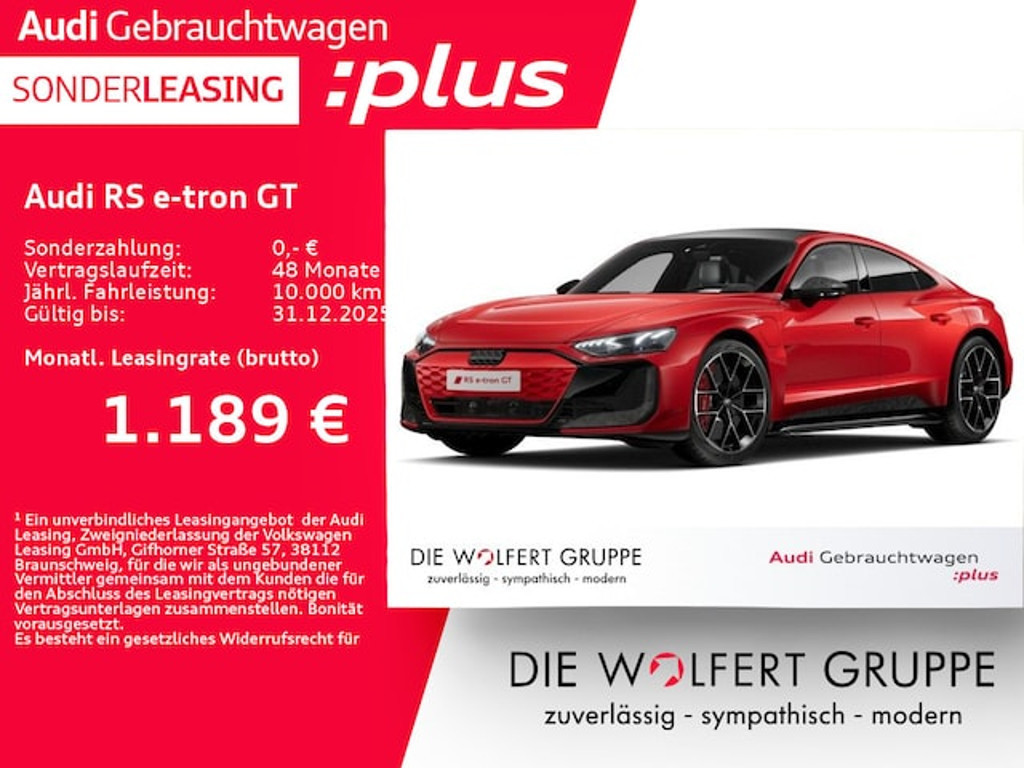 Audi RS e-tron GT Quattro Performance