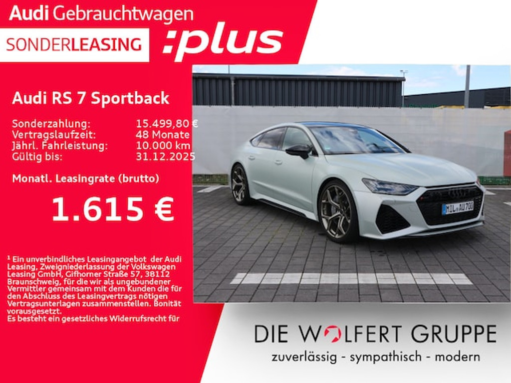 Audi RS7 Sportback Quattro Performance