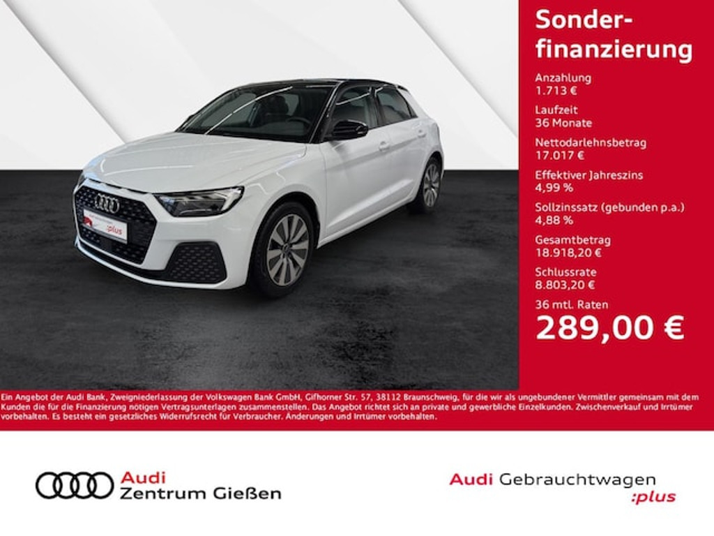 Audi A1 Sportback 25 TFSI