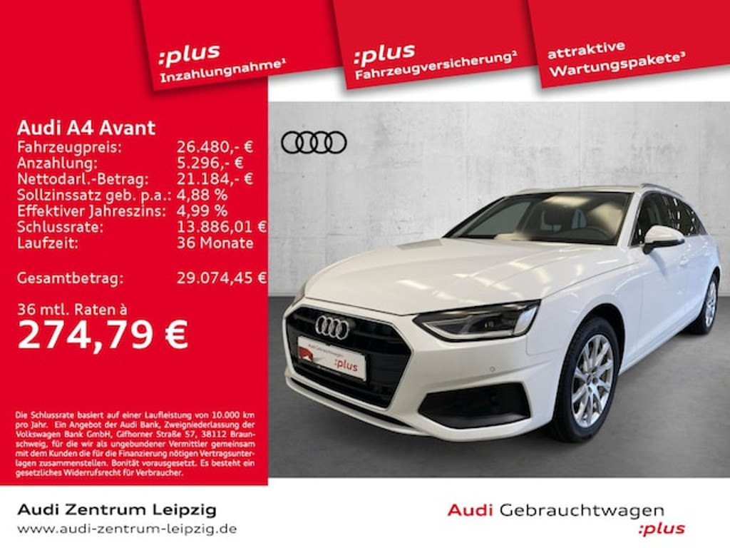 Audi A4 Avant S-Tronic 40 TFSI