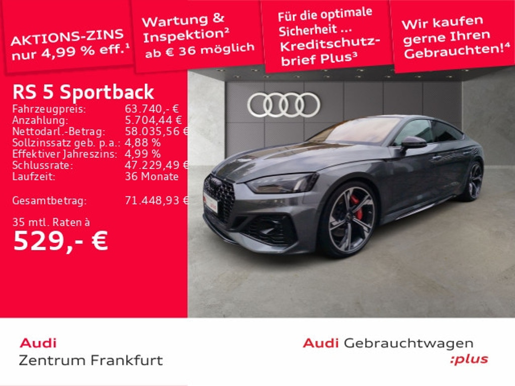 Audi RS5 Sportback Quattro