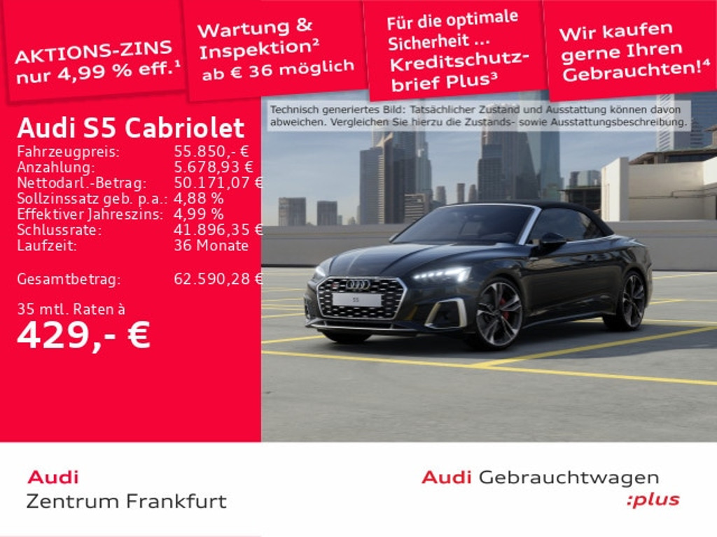 Audi S5 Cabriolet Quattro