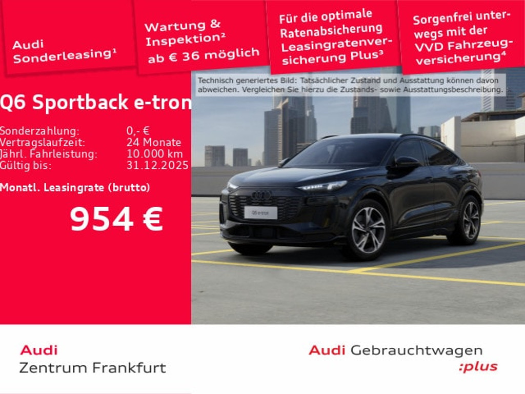 Audi Q6 e-tron Sportback Performance