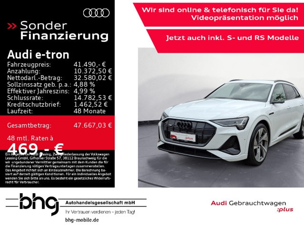 Audi e-tron Quattro 55