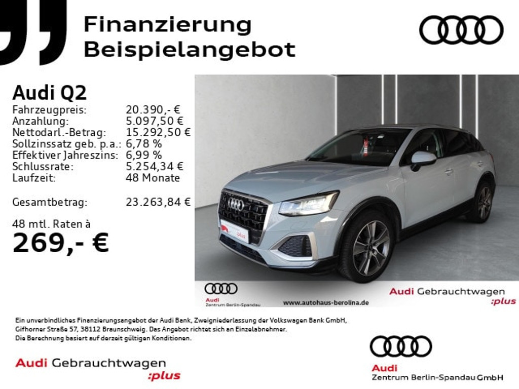Audi Q2 S-Tronic 35 TFSI