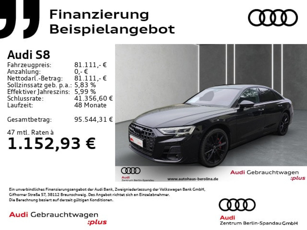 Audi S8 Quattro