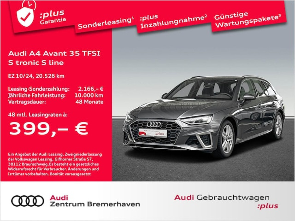 Audi A4 Avant S-Line S-Tronic 35 TFSI