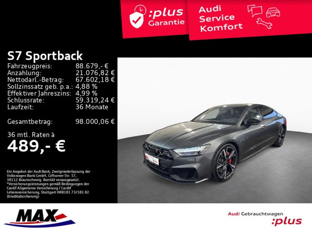 Audi S7 Sportback Quattro