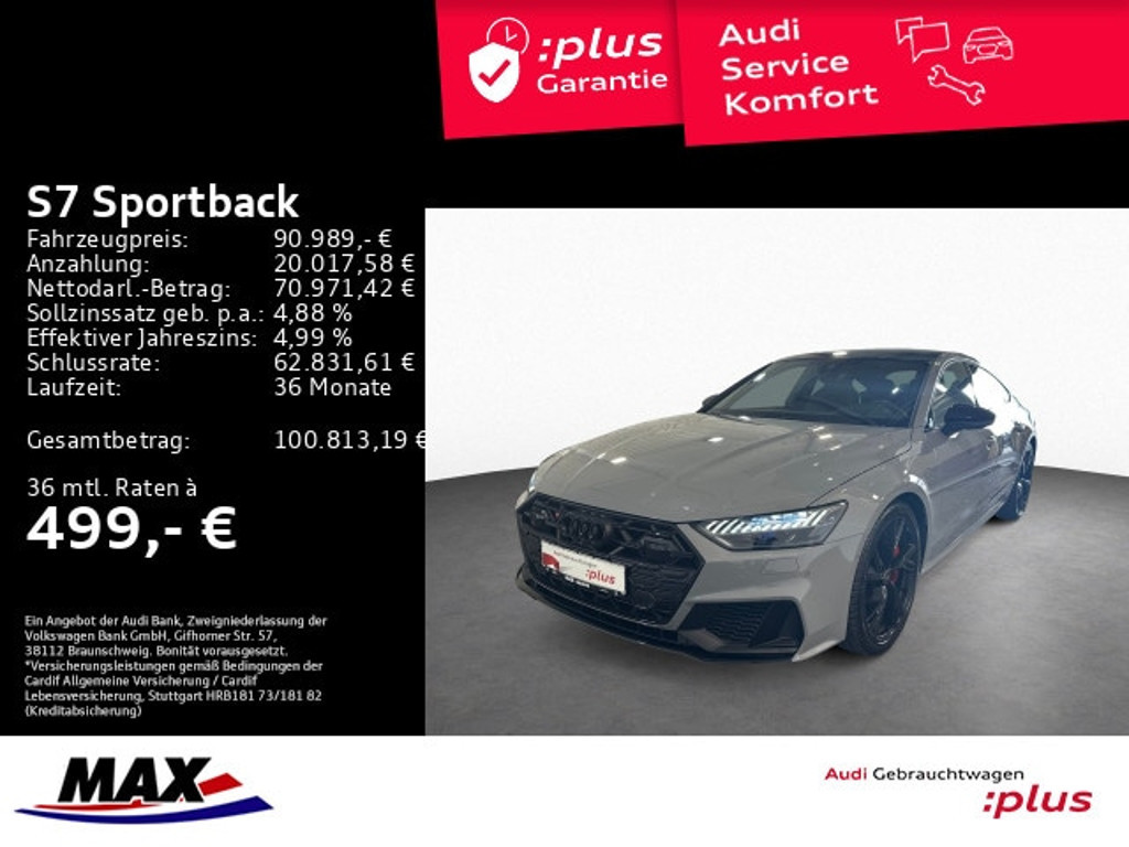 Audi S7 Sportback Quattro