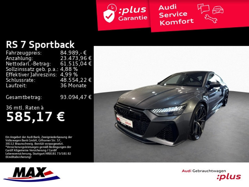 Audi RS7 Sportback Quattro