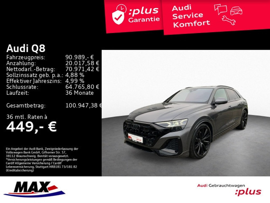 Audi Q8 Quattro 50 TDI
