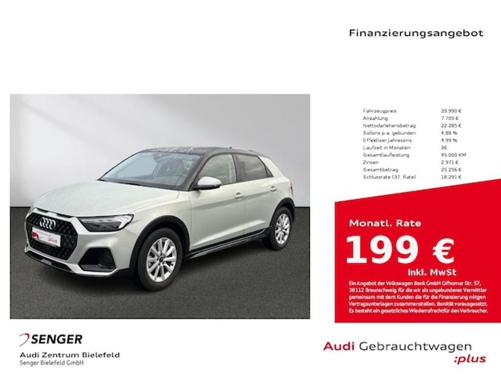 Audi A1 S-Tronic 30 TFSI Allstreet