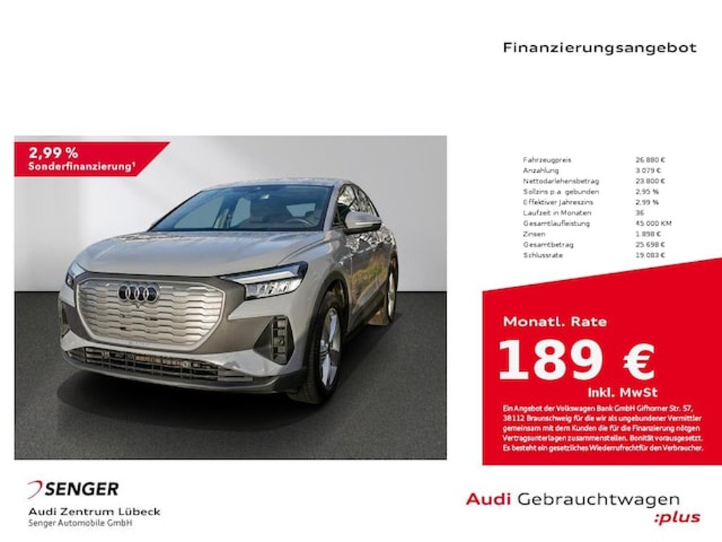 Audi Q4 e-tron Sportback 35