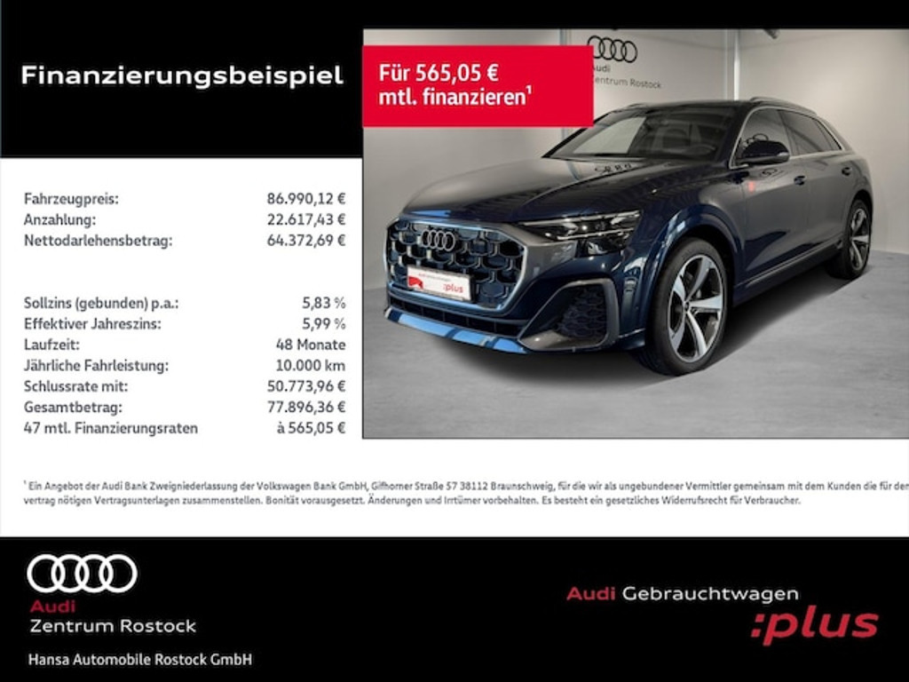 Audi Q8 Quattro 50 TDI